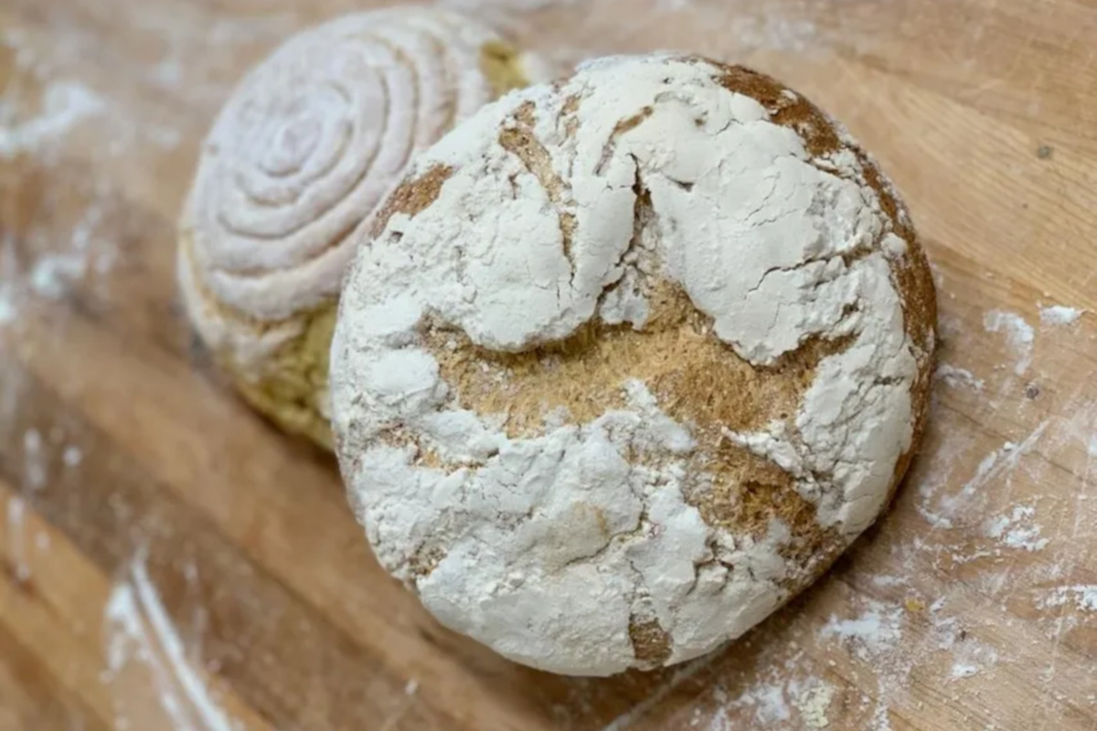 Italian Bread on the table